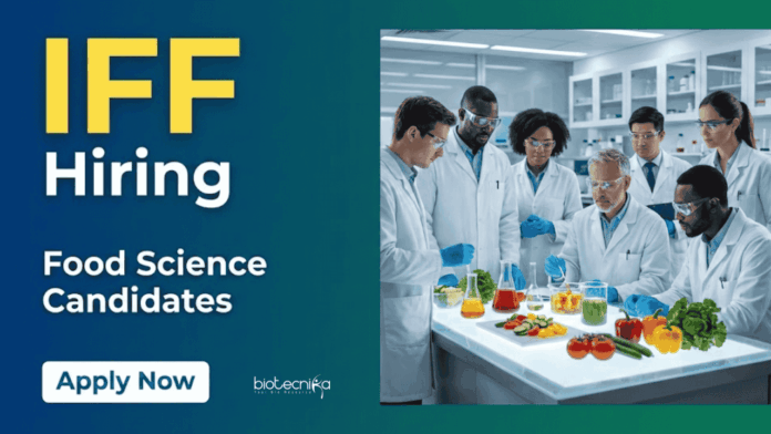 IFF Apply for Food Science Jobs at IFF. Exciting Food Tech Jobs Opportunity to Build your IFF Careers in Sensory & Consumer Research.