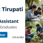 Research Jobs at IISER Tirupati – Biology Candidates Apply Now Apply for Research Jobs under IISER Tirupati Recruitment 2026. Walk-in Interview for Field Assistant Biology Jobs in Ecology Research.