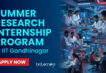 Summer Research Internship at IIT Gandhinagar With Stipend | Life Science Candidates Apply Now Apply for the Summer Research Internship under IIT Gandhinagar Recruitment. Earn ₹2000/week & Gain Hands-On Life Science Research Experience.