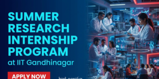 Apply for the Summer Research Internship under IIT Gandhinagar Recruitment. Earn ₹2000/week & Gain Hands-On Life Science Research Experience.