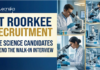 Life Science Research Jobs at IIT Roorkee | Attend the Walk-In Interview Research Jobs at IIT Roorkee Recruitment 2026. Apply for Research Associate Post to Advance your Research Career in Life Science