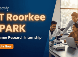 IIT Roorkee SPARK Summer Research Internship offers ₹3000/week stipend with Hands-On Life Science Research Experience