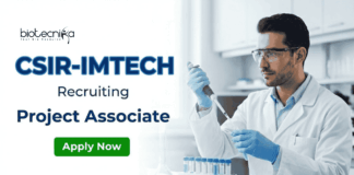 CSIR IMTECH Recruitment | Apply Now for Research Jobs Apply for CSIR IMTECH Recruitment 2026 for Project Associate Position. Explore Research Jobs in Agriculture & Life Science.Apply for CSIR IMTECH Recruitment 2026 for Project Associate Position. Explore Research Jobs in Agriculture & Life Science.