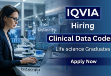 Clinical Jobs at IQVIA – Clinical Data Coder 1 | Life Sciences Job Apply Now Clinical Jobs at IQVIA for Clinical Data Coder – Life Sciences Job in Bengaluru