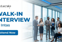 Life Science Job Vacancies at Intas | Attend the Walk-In Interview Intas Career 2026. Walk-in Drive for Executive Roles in Biopharma Manufacturing for Experienced Professionals Seeking Life Science Jobs.