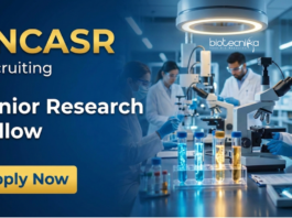 JRF Vacancy Announced under JNCASR Recruitment. Apply for Junior Research Fellow Position and Build your Career in Life Science Research.