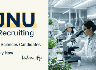 JNU Recruitment for Research Scientists Jobs | Earn Upto Rs. 56,000 per month | Life Science Candidates Apply Now JNU Recruitment 2026 Announces Research Scientist Jobs under ICMR project. Apply Now and Advance your Career in Life Sciences Research.