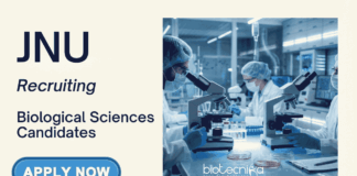 Biological Sciences Job at JNU | Apply Now for Research Career JNU Recruitment 2026 Announces Biological Sciences Job under ICMR Cancer Research project. Apply Now for Research Jobs at JNU Delhi.