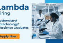 Biotechnology Jobs at Lambda | Apply Now for Career in Life Sciences Biotechnology Jobs at Lambda Ahmedabad: Apply for Executive Role and Kickstart your Career in Life Sciences.