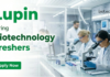 Biotech Freshers Job. Lupin Career Offers Hands-On Bioprocessing Roles in Pune for Graduates Seeking Biotechnology Jobs in GMP Manufacturing.