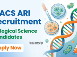 Research Jobs at ARI Pune for Biological Sciences Graduates. Apply for Project Position & Build a Strong Career in Life Science.