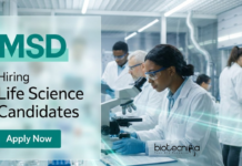 MSD is Hiring for Quality Control Role | Apply Now for Life Science Jobs Apply for Sr. Specialist Quality Control Micro at MSD. Explore Life Science Careers through Quality Control Jobs in Pharma Labs.