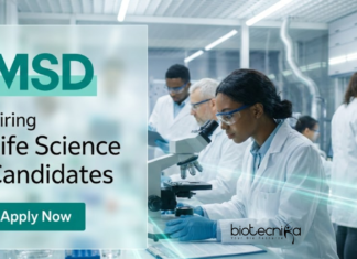 MSD is Hiring for Quality Control Role | Apply Now for Life Science Jobs Apply for Sr. Specialist Quality Control Micro at MSD. Explore Life Science Careers through Quality Control Jobs in Pharma Labs.