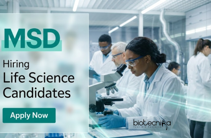 MSD is Hiring for Quality Control Role | Apply Now for Life Science Jobs Apply for Sr. Specialist Quality Control Micro at MSD. Explore Life Science Careers through Quality Control Jobs in Pharma Labs.