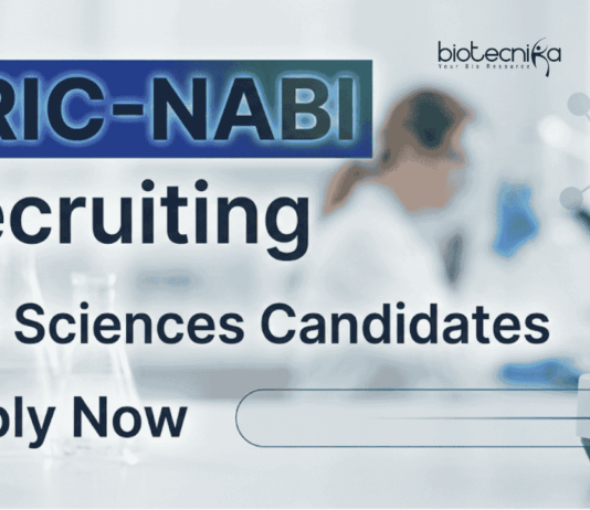 Apply for NABI Recruitment 2026 Research Jobs. Excellent Career Opportunity in Life Sciences at BRIC-NABI Mohali.