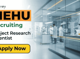 Government Research Jobs at NEHU | Apply Now for Career in Biotechnology Government Research Jobs under NEHU Recruitment. Apply for ICMR Project Research Scientist Role and Grow your Career in Biotechnology.