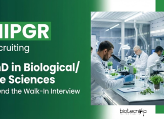 Research Associate Jobs at NIPGR – Walk-In Interview for Life Science Candidates | Attend Now Research Associate Jobs at NIPGR Recruitment Offer PhD holders a Strong Career in Life Science through Plant Genome Research Projects.