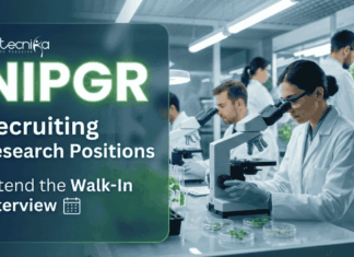Govt Research Job Vacancies | Attend the Walk-In Interview at NIPGR BRIC-NIPGR Recruitment announced Walk-In Interview. Apply for Exciting Research Jobs and advance your Career in Life Sciences.