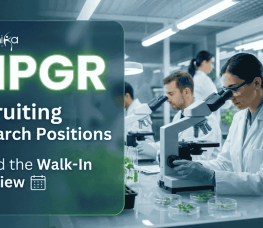 BRIC-NIPGR Recruitment announced Walk-In Interview. Apply for Exciting Research Jobs and advance your Career in Life Sciences.