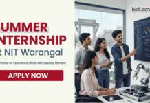 NIT Warangal Summer Internship Programme 2026 | Biotech Apply Now NIT Warangal Summer Internship 2026: Apply for Biotechnology Internship & Gain Research Experience to Build a Strong Career in Life Science.