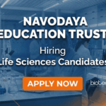 Apply for Life Sciences Jobs at Navodaya Education Trust. Biotechnology and Microbiology Candidates are eligible for this Job.