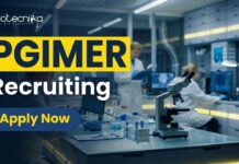 Research Jobs at PGIMER | Life Science Graduates Apply Online PGIMER Recruitment 2026 offers Research Jobs for Life Science Graduates under ICMR Funded Projects in Pharmacology at PGIMER Chandigarh.