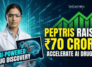 Peptris Raises ₹70 Crore to Accelerate AI-Powered Drug Discovery Peptris raises ₹70 crore in Series A to scale its AI-powered Drug Discovery platform and Advance programs toward Clinical Development.