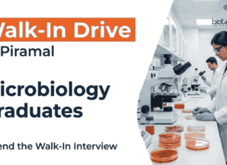 Attend the Walk-In Interview at Piramal for MSc Microbiology Jobs MSc Microbiology Jobs at Piramal Pharma. Apply for Quality Control Jobs via Walk-in Drive 2026 in Mahad, Maharashtra.