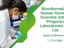 Bioinformatics Scientist Job Openings at Progenics Laboratories Pvt. Ltd., Apply on Biotecnika