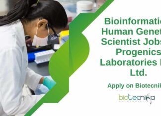 Bioinformatics, Human Genetics Scientist Jobs at Progenics Laboratories Pvt. Ltd., Apply on Biotecnika Bioinformatics Scientist Job Openings at Progenics Laboratories Pvt. Ltd., Apply on Biotecnika