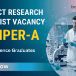 Project Research Scientist Jobs NIPER Recruitment Ahmedabad Biotechnology