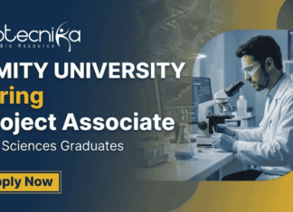 Amity University Project Associate Jobs Recruitment | AI Vaccine Research Role | Apply Now Project Associate Jobs Amity University Recruitment bioinformatics research