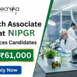 Research Associate Job at NIPGR. Life Sciences, Biotechnology, Molecular Biology & related fields Candidates, Apply Now And Earn ₹61,000.
