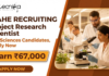 Scientist Job at MAHE. Life Sciences Candidates, Apply Now For Project Research Scientist Role, and Earn ₹67,000.