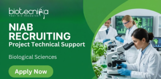 Research Job at NIAB, Hyderabad. Biological Sciences Candidates, Apply Now. ICMR project on Stem Cells and Mitochondrial Priming