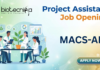 Project Assistant Job at MACS-ARI, Pune. Bachelor's in Microbiology & Biotechnology Candidates, Apply Now.