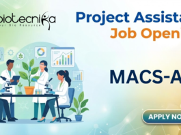 Project Assistant Job at MACS-ARI, Pune. Bachelor's in Microbiology & Biotechnology Candidates, Apply Now.
