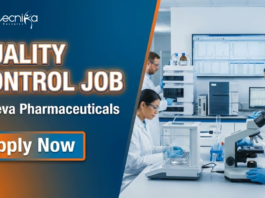 Quality Control Job at Teva Pharmaceuticals. Microbiology & Biotechnology Candidates, Apply Now. Job in Goa.