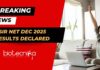 CSIR NET Dec 2025 Results - CSIR NET 2025 Results - CSIR NET Dec Results