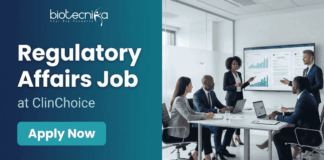 Regulatory Affairs Job at ClinChoice. Life Sciences Candidates, Apply Now. Job Opportunity for Freshers in Chennai.