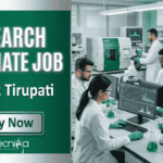 Research Associate Job at IISER Tirupati. Life Sciences Candidates, Attend The Walk-in Interview. RNA Virus Research.