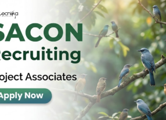 Govt Project Associate Jobs at SACON | Apply Now for Careers in Widlife Biology & Zoology Apply for Project Associate Jobs under SACON Recruitment 2026. Build your Career in Zoology through Wildlife Conservation Research Projects.