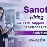 Sanofi Careers hiring for R&D eTMF Job in Hyderabad – Leadership Life Science Job in TMF support.