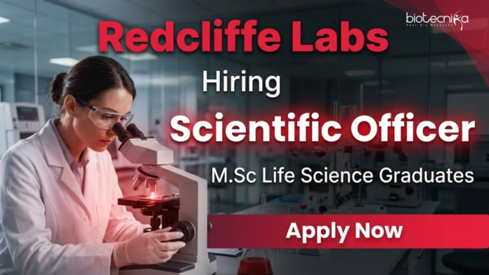 Redcliffe Labs Careers hiring for Scientific Officer Job in Noida – Life Science Jobs in diagnostics. Scientific Officer Job at Redcliffe Labs Careers – Life Science Jobs in Noida Diagnostics Lab