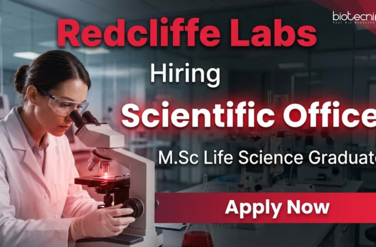 Scientific Officer Job at Redcliffe Labs – Diagnostics Role | Life Science Jobs Scientific Officer Job at Redcliffe Labs Careers – Life Science Jobs in Noida Diagnostics Lab