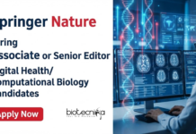 Computational Biology Jobs at Springer Nature – Apply Now Apply for Scientific Editor Jobs at Springer Nature and Explore Computational Biology Jobs with Nature Communications in Pune or Shanghai.