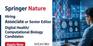 Apply for Scientific Editor Jobs at Springer Nature and Explore Computational Biology Jobs with Nature Communications in Pune or Shanghai.