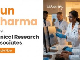 Sun Pharma is Hiring | Apply Now for Clinical Research Associate Jobs Apply for Clinical Research Associate Jobs for Sun Pharma Career. Exciting Biology Jobs with Clinical Trials and Growth Opportunities.