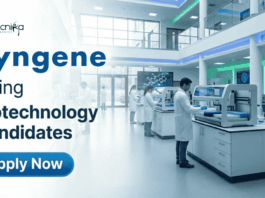 Apply for Biotechnology Jobs at Syngene International: Lead Formulation Development for Biologics & Grow your Pharma R&D Career in Bangalore.