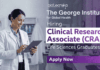 Clinical Research Associate job George Institute life science jobs Clinical Research jobs Delhi